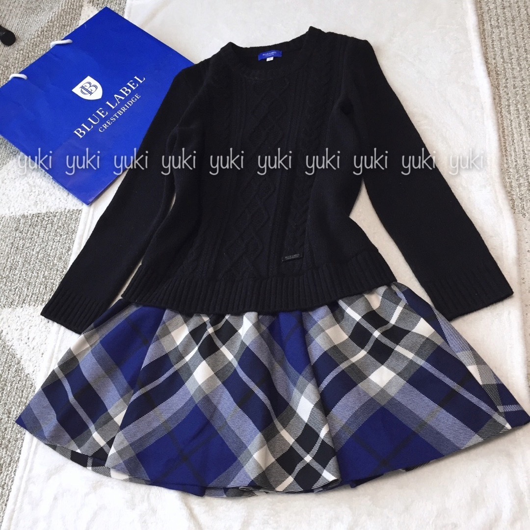 BLUE LABEL CRESTBRIDGE - ブルーレーベルクレストブリッジ ワンピース