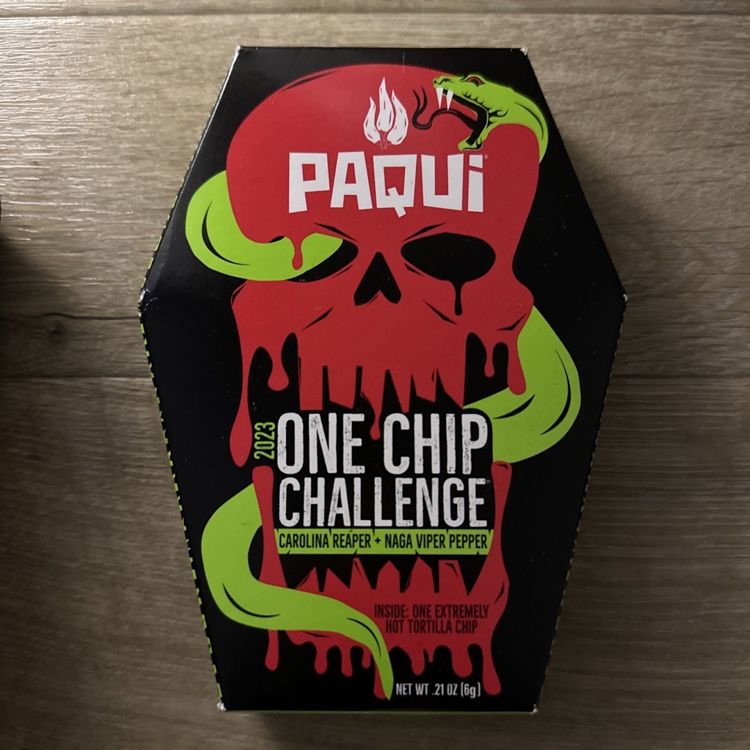 激辛 PAQUI ONE CHIP CHALLENGE ワンチップチャレンジ