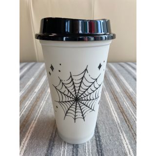 スターバックスコーヒー(Starbucks Coffee)の★紫様専用★ スターバックス リユーザブルカップ ハロウィン 蜘蛛の巣バタフライ(タンブラー)