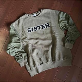 ジェニィ(JENNI)の期間限定SALE‼️ SISTER JENNI アーミー調トレーナー(Tシャツ/カットソー)