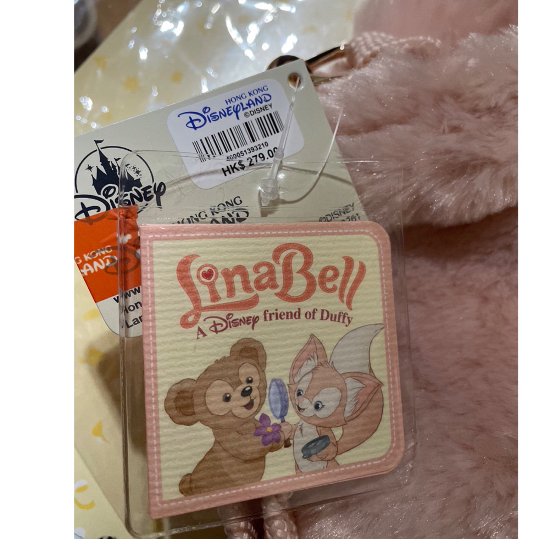 香港ディズニーリーナベルフェイス中2WAYバッグタグ付き新品未使用写真の子