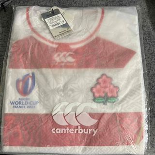 カンタベリー(CANTERBURY)の値下げ中[カンタベリー] ラグビーシャツ Lサイズ  JAPAN RWC2023(ラグビー)