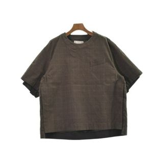 サカイ(sacai)のsacai サカイ カジュアルシャツ 1(S位) 茶等(チェック) 【古着】【中古】(シャツ)