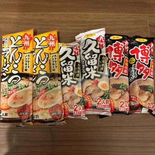 サンポーショクヒン(サンポー食品)の九州名産　九州特産　棒ラーメン6点セット　12人前 食品　お買い物マラソン(麺類)