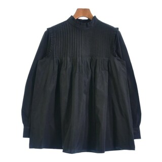 ユナイテッドアローズ(UNITED ARROWS)のUNITED ARROWS ユナイテッドアローズ ブラウス 36(S位) 黒 【古着】【中古】(シャツ/ブラウス(長袖/七分))