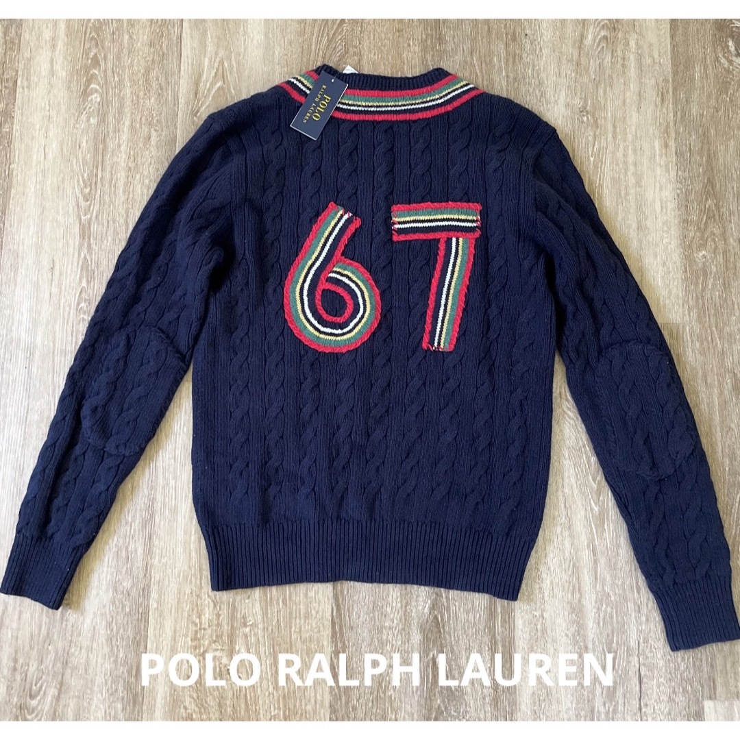 POLO ラルフローレン　セーター　Vネック　米国購入　新品