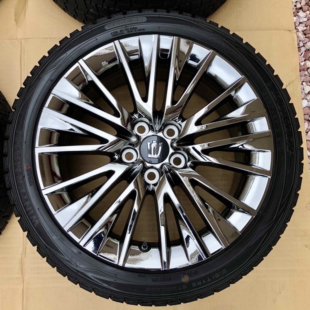 トヨタ - クラウン 220系 後期 純正 ホイール スタッドレス トヨタ - クラウン 220系 後期 純正 ホイール スタッドレス