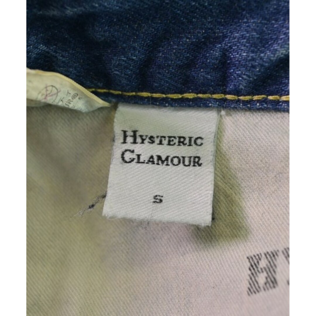 HYSTERIC GLAMOUR(ヒステリックグラマー)のHYSTERIC GLAMOUR デニムパンツ S インディゴ(デニム) 【古着】【中古】 メンズのパンツ(デニム/ジーンズ)の商品写真