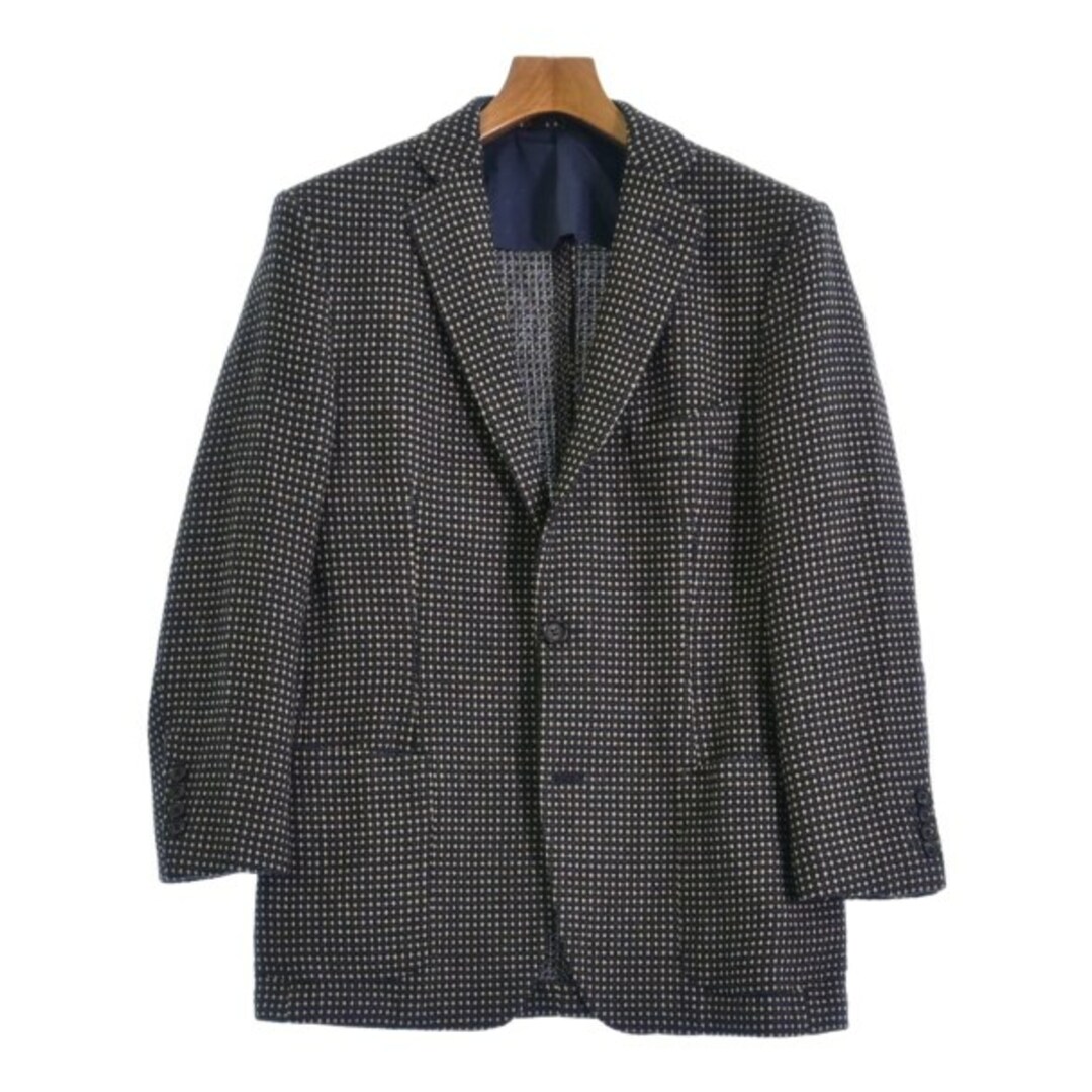 Tonello Washed-out Plaid Tailored Jacket