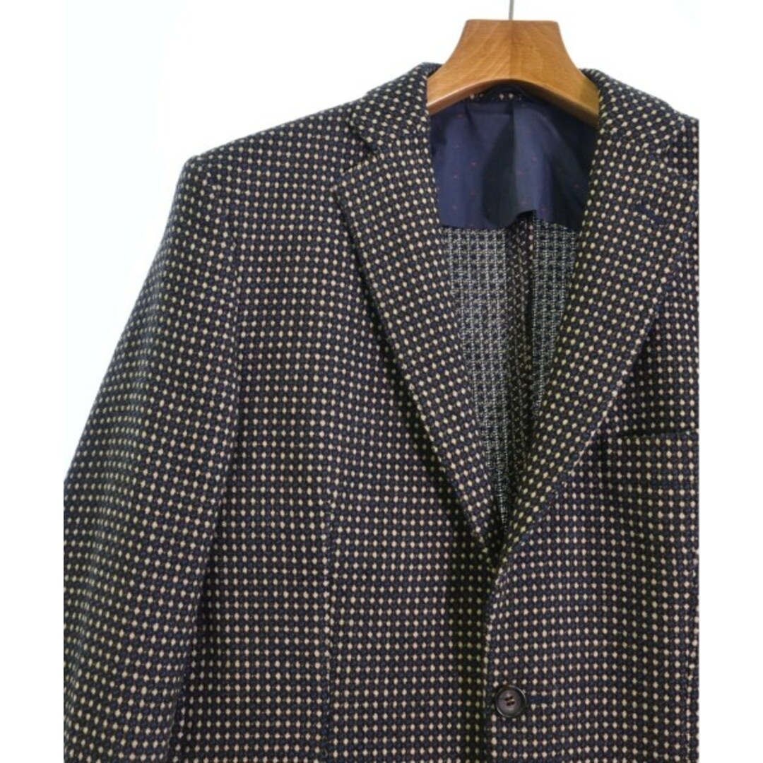 Tonello Washed-out Plaid Tailored Jacket