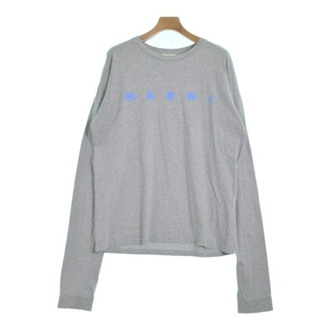 MARNI マルニ Tシャツ・カットソー 48(L位) グレー長袖柄