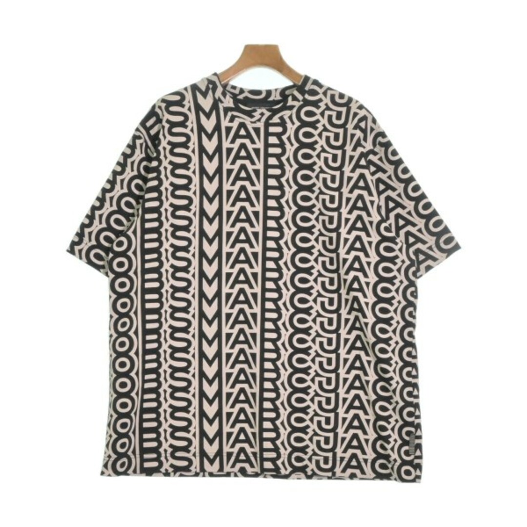 MARC JACOBS Tシャツ・カットソー O/S(S位) 黒x白(総柄)