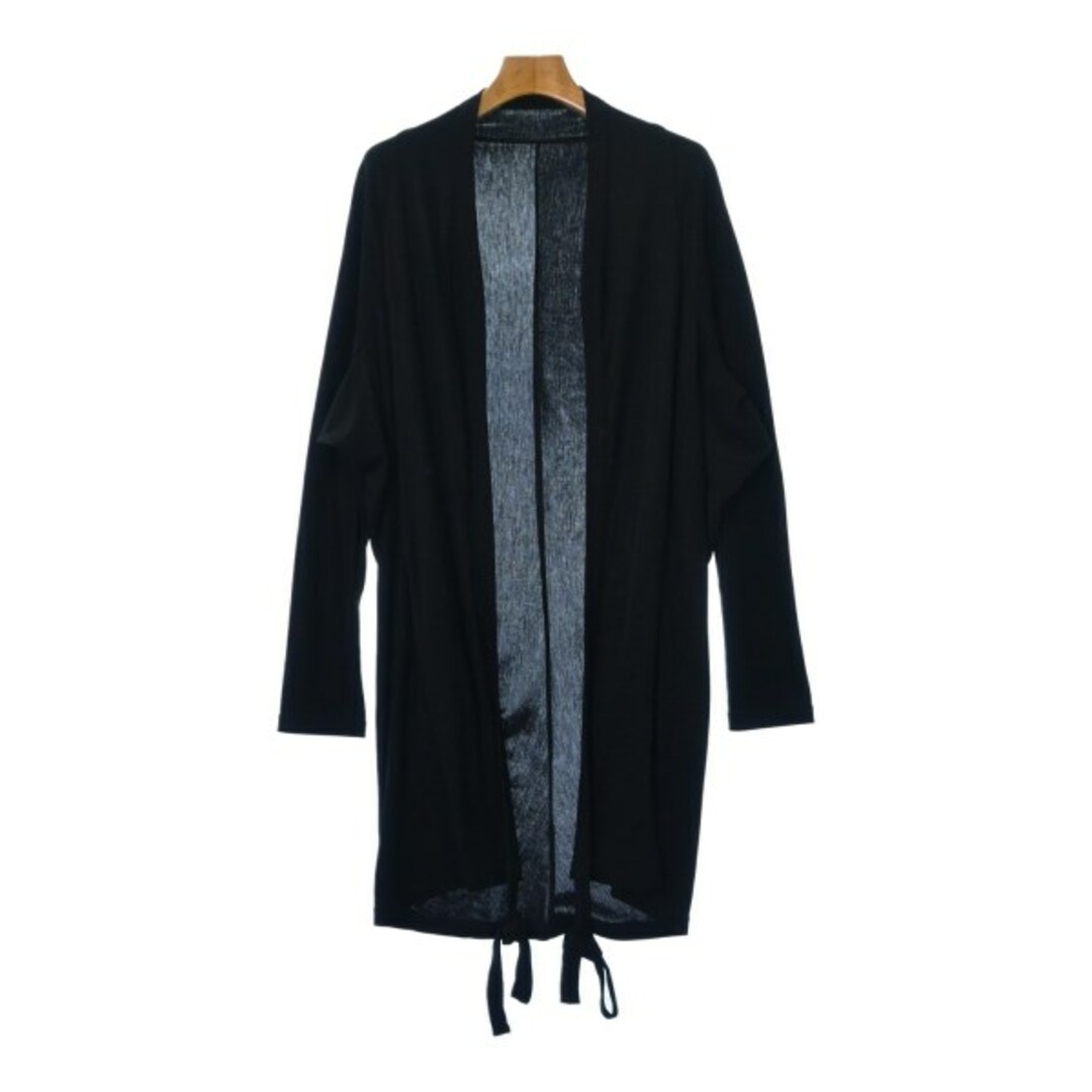 YOHJI YAMAMOTO ヨウジヤマモト カーディガン 2(S位) 黒 - カーディガン