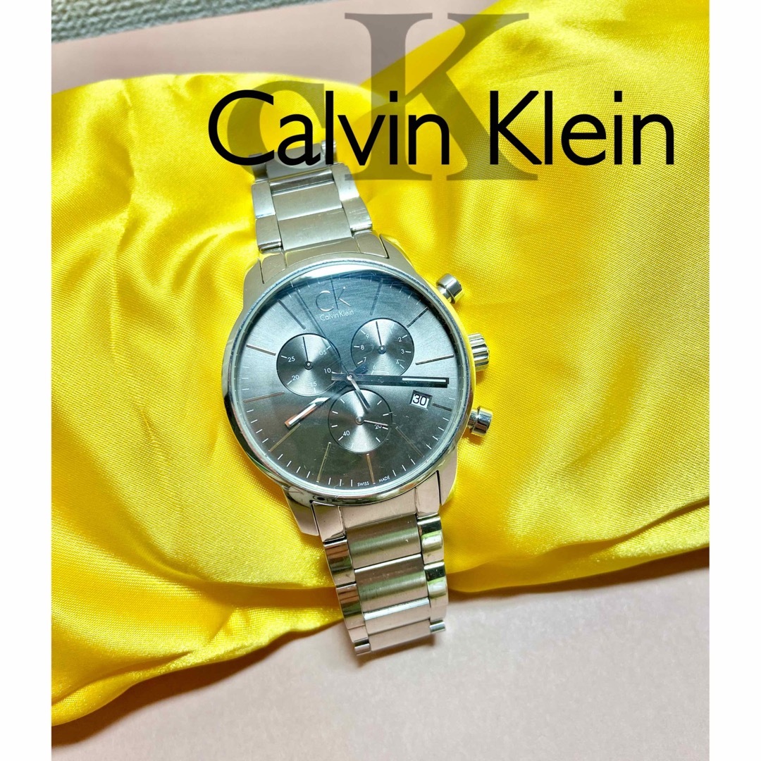 カルバン・クライン クロノグラフ　メンズ　腕時計　ウォッチ K2G271の詳細