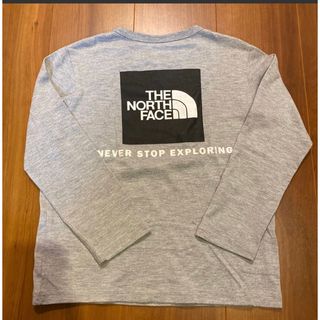 ザノースフェイス(THE NORTH FACE)のみかん様　専用　ノースフェイス　ボックスロゴ　ロンT 130(Tシャツ/カットソー)