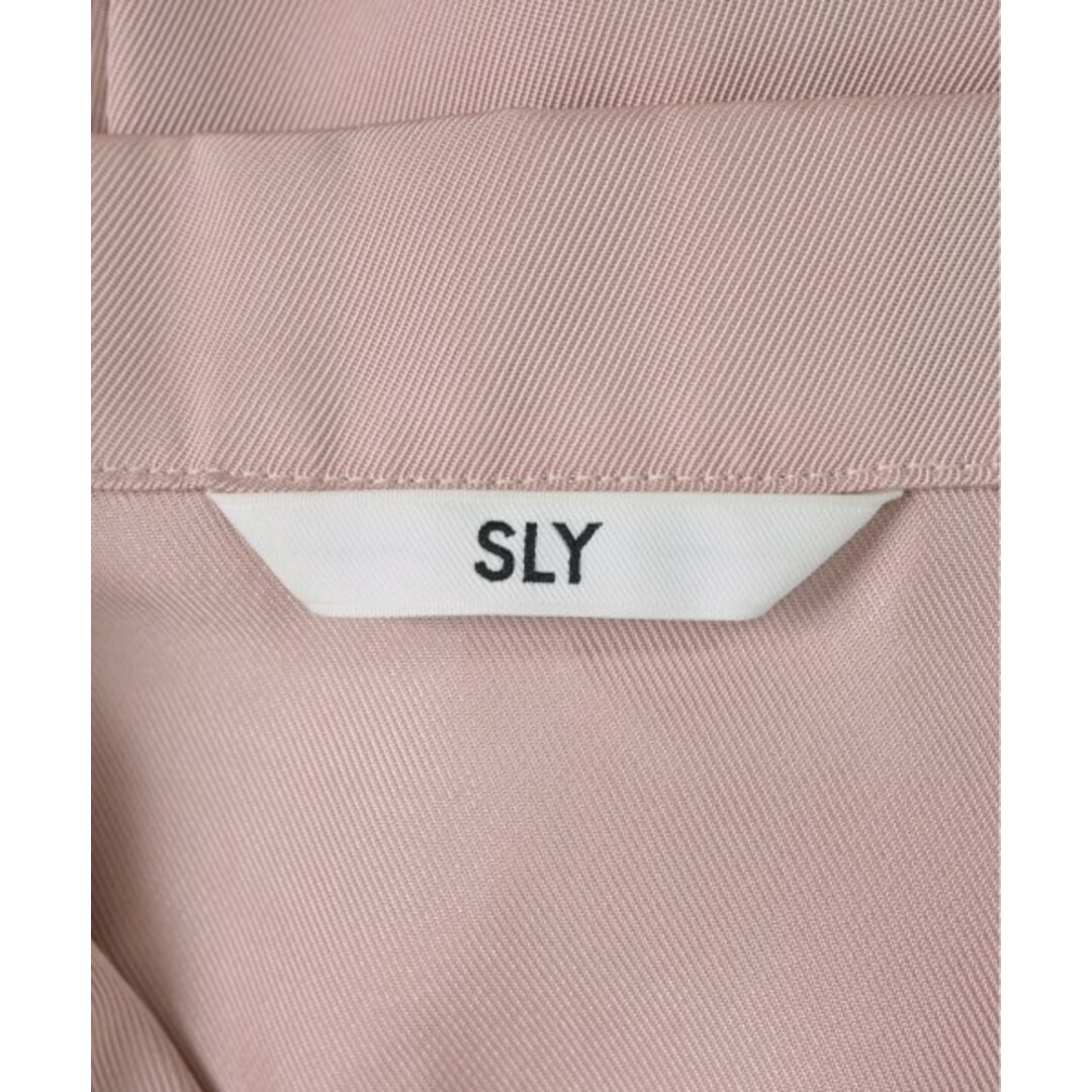 SLY(スライ)のSLY スライ オールインワン/サロペット 1(S位) ピンク 【古着】【中古】 レディースのパンツ(サロペット/オーバーオール)の商品写真