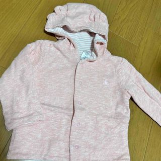 ベビーギャップ(babyGAP)のbabygap クマ　パーカー(トレーナー)