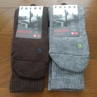 ファルケ(FALKE)の新品 ２足セット Falke ファルケ 靴下 ソックス walkie light(ソックス)