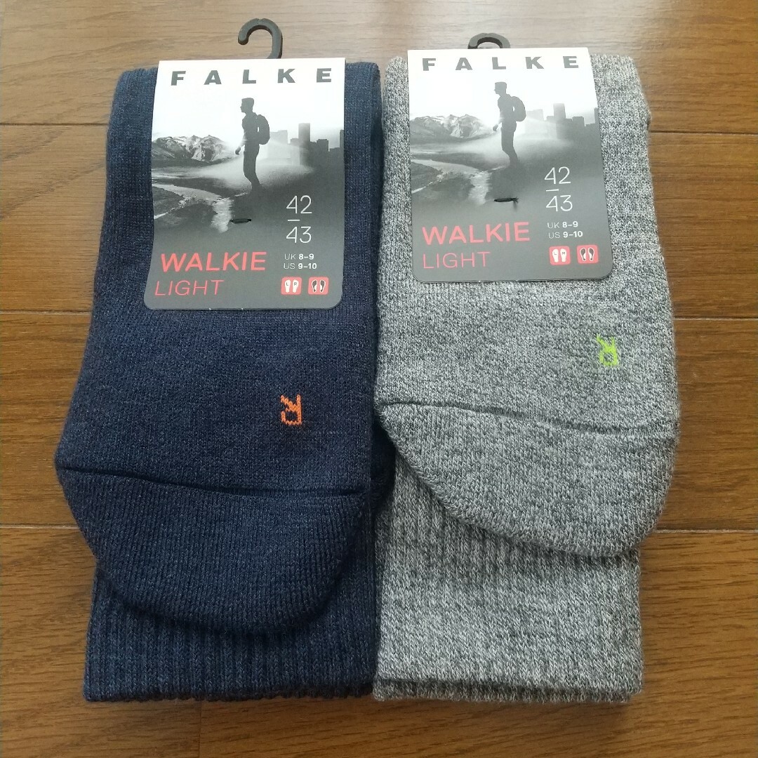 新品未使用 ファルケ Falke ソックス walkie light 42-43