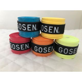 ゴーセン(GOSEN)のGOSEN グリップテープ 5個★迅速発送 アソート テニス バドミントン(その他)