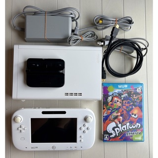 Wii U - WiiU（箱なし）シロ 32GB ソフト4本付きの通販 by まなみ's