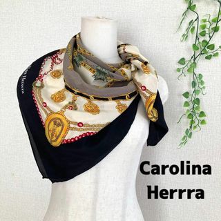 CAROLINA HERRERA - Carolina Herrera キャロライナへレラ スカーフ ... キャロリーナへレラ ストール