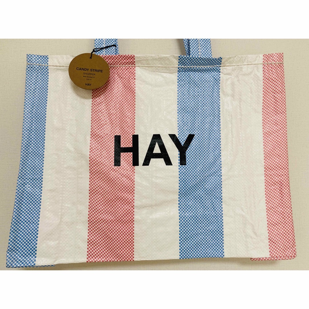 Candy Stripper(キャンディーストリッパー)の【HAY】トートバッグ キャンディCandy Stripe shopper レディースのバッグ(トートバッグ)の商品写真