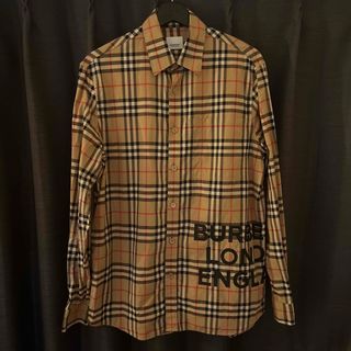 バーバリー(BURBERRY)のBURBERRY チェックシャツ　ホースフェリー(シャツ)