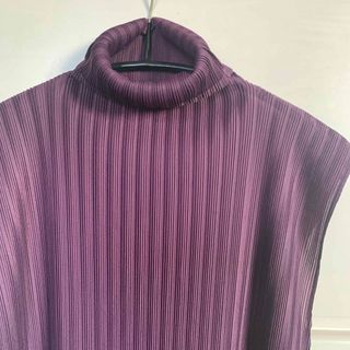 PLEATS PLEASE ISSEY MIYAKE - プリーツプリーズRIB PLEATS BORDEAUXの