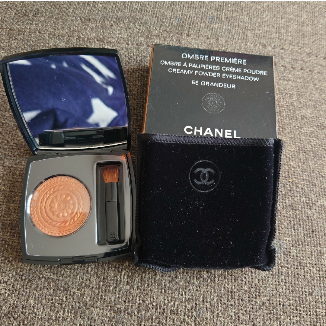 CHANEL オンブルプルミエールクレームプードゥル 56 グランドゥール