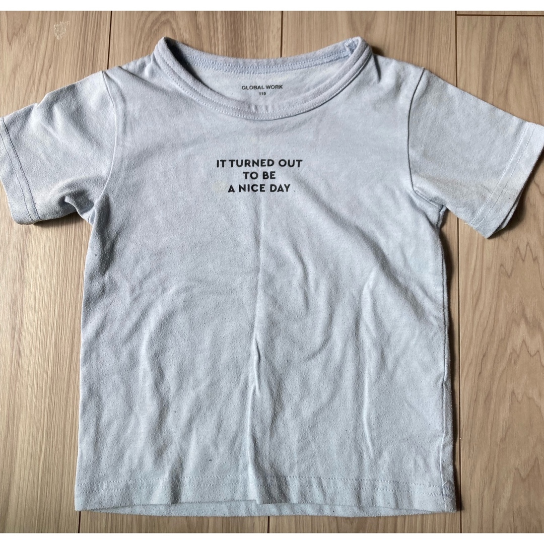 GLOBAL WORK(グローバルワーク)のグローバルワークTシャツ110 キッズ/ベビー/マタニティのキッズ服男の子用(90cm~)(Tシャツ/カットソー)の商品写真