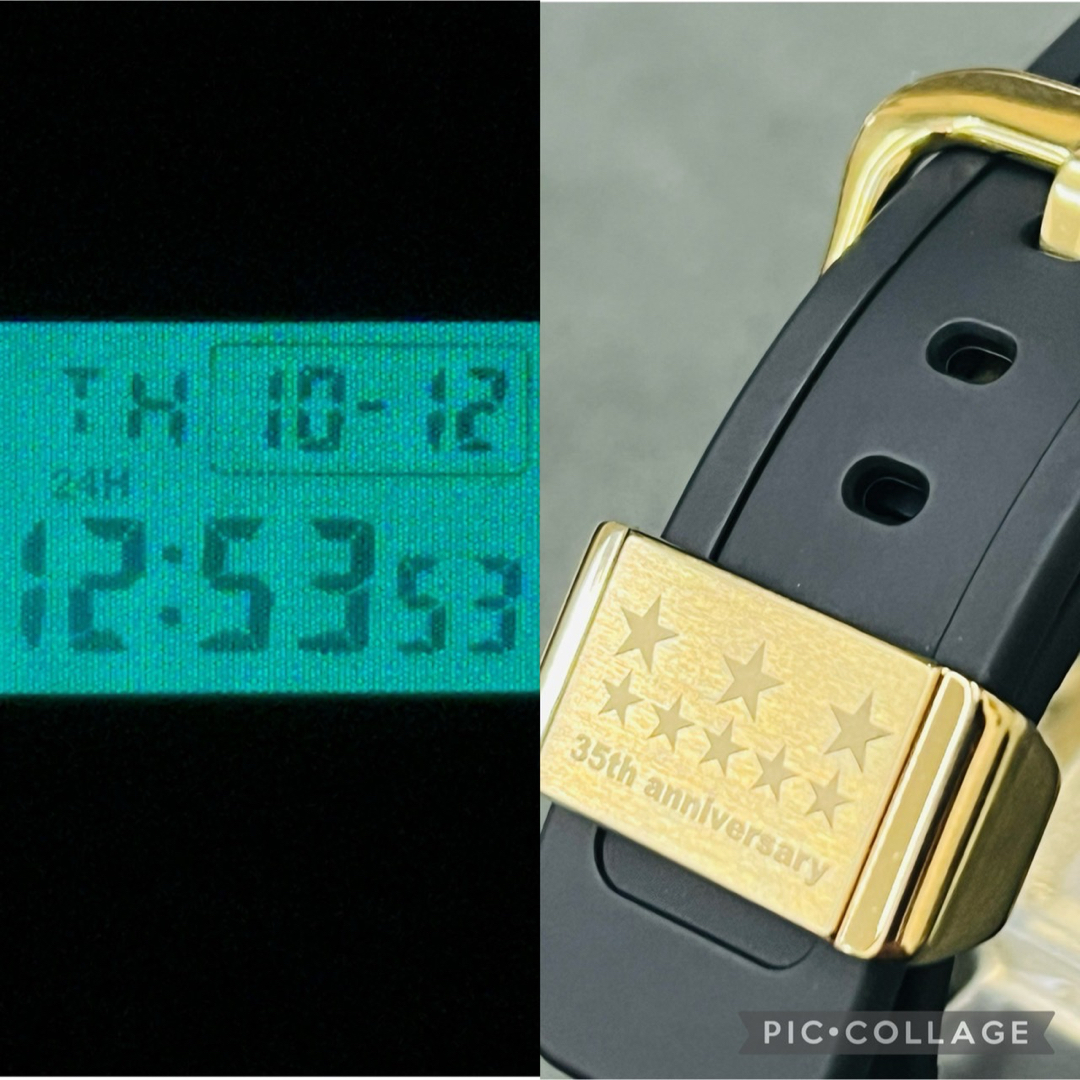 G-SHOCK(ジーショック)のG-SHOCK 35周年記念 オリジンゴールド DW-5735D-1BDR  メンズの時計(腕時計(デジタル))の商品写真