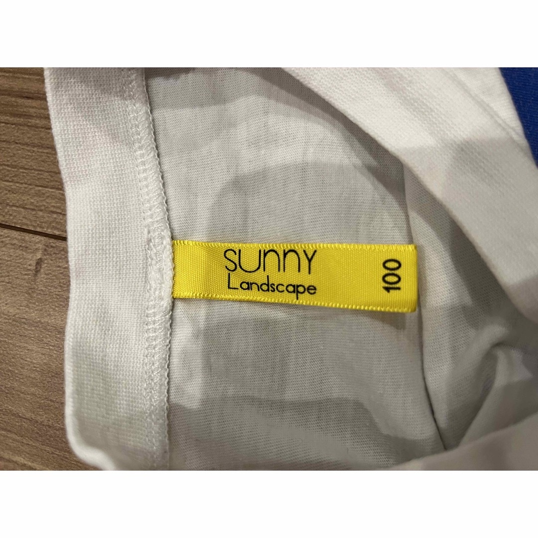 SunnyLandscape(サニーランドスケープ)の半袖　白T キッズ/ベビー/マタニティのキッズ服男の子用(90cm~)(Tシャツ/カットソー)の商品写真