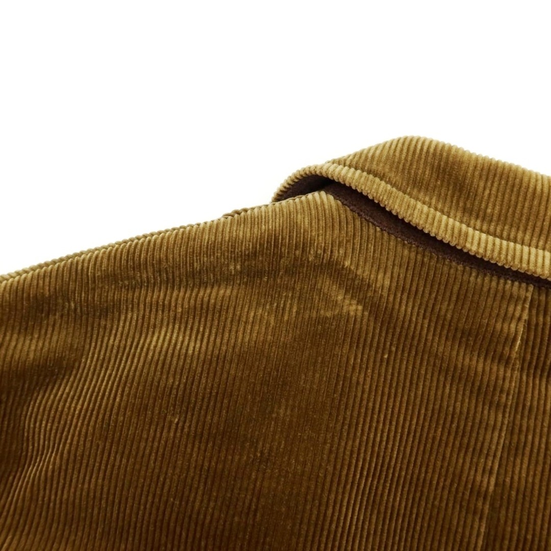 RRL(ダブルアールエル)の【中古】ダブルアールエル RRL DOUBLE RL エルボーパッチ コーデュロイ ジャケット ダークオーカー【サイズS】【メンズ】 メンズのジャケット/アウター(テーラードジャケット)の商品写真