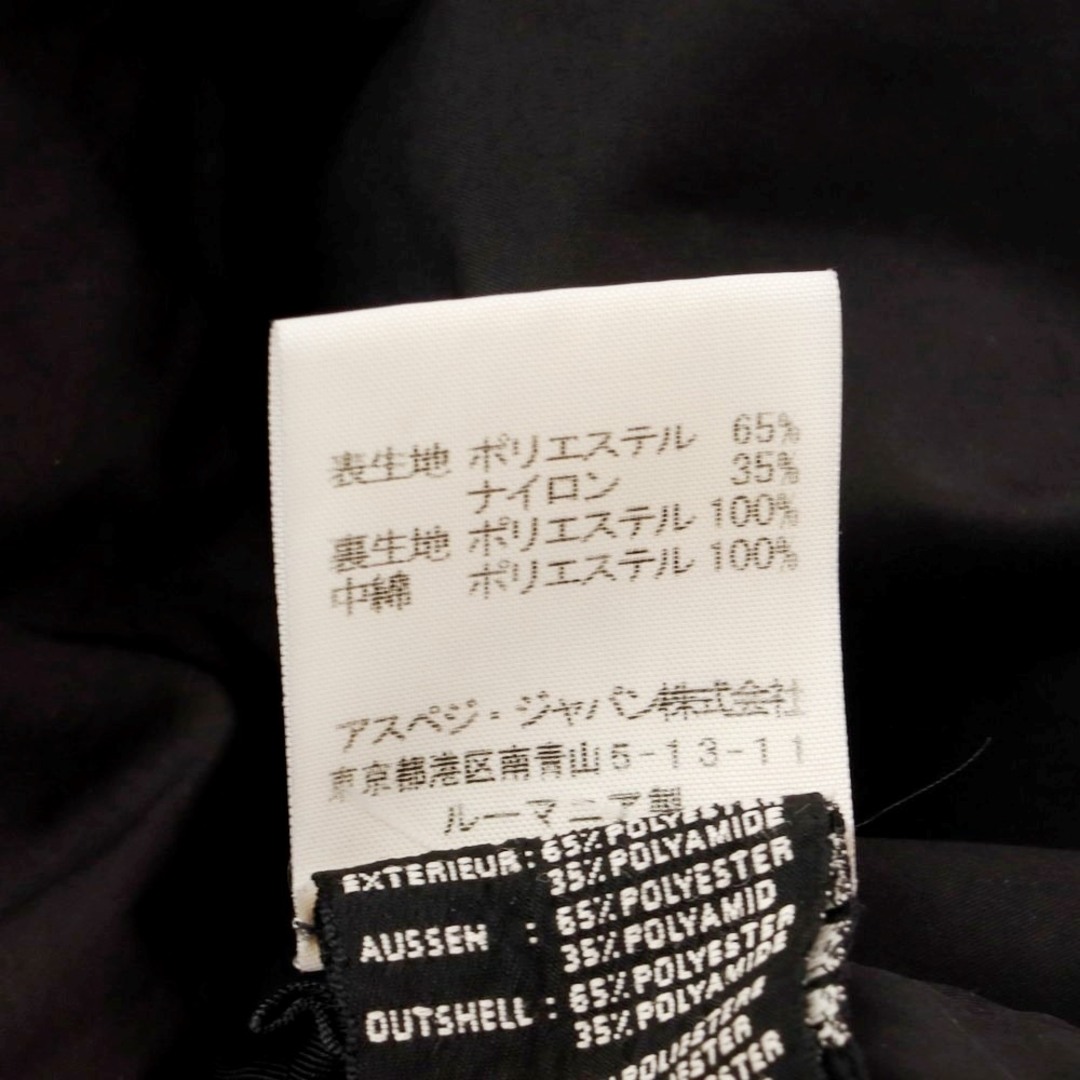 ASPESI(アスペジ)の【中古】アスペジ ASPESI ポリエステルナイロン M-65 中綿ブルゾン ブラック【サイズM】【メンズ】 メンズのジャケット/アウター(その他)の商品写真