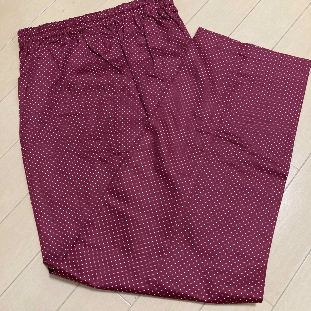 新品!睡眠科学 ワコール 綿シャツパジャマ☆Mサイズ ドット柄 高級パジャマ