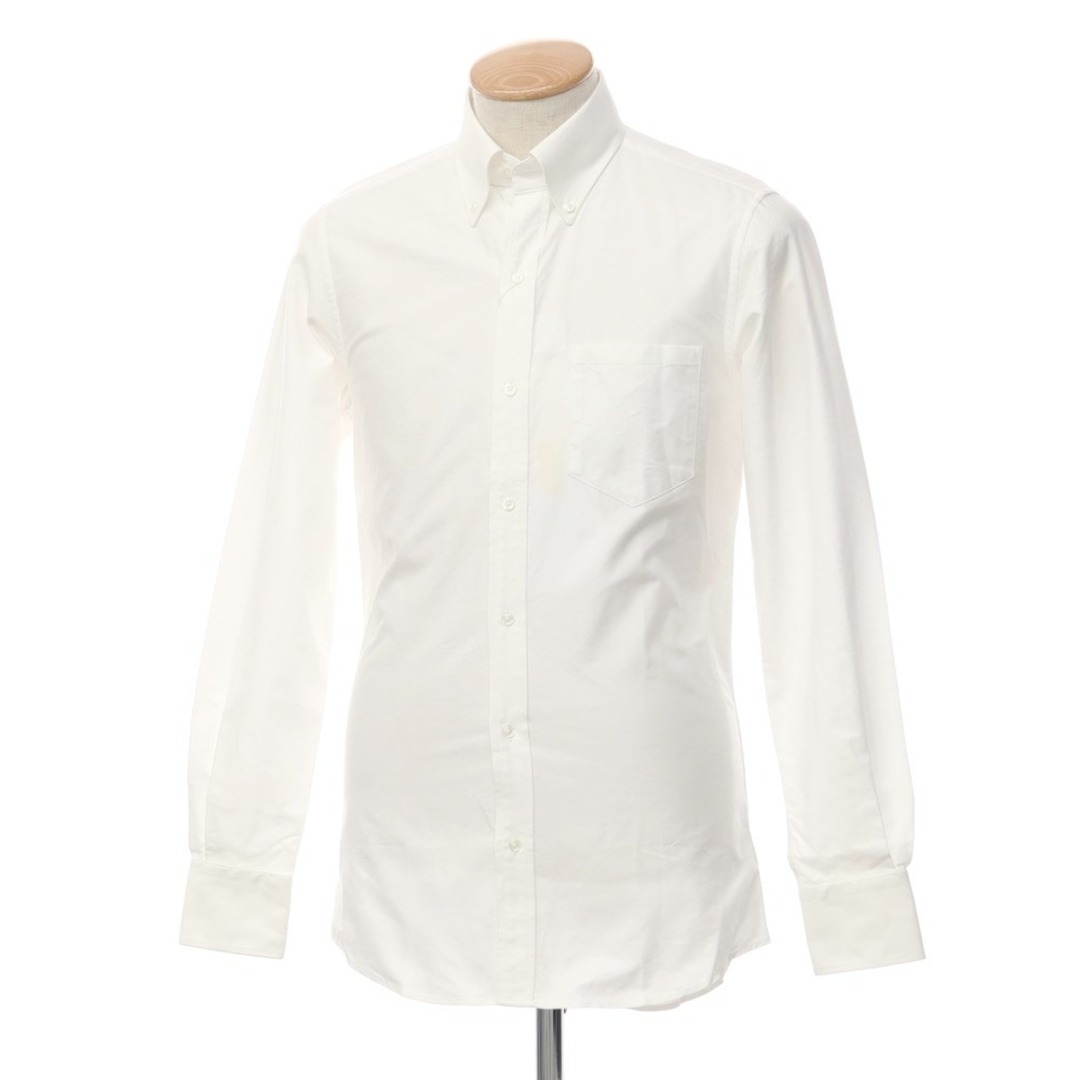 【中古】ディストリクトユナイテッドアローズ District UNITED ARROWS コットン ボタンダウン ドレスシャツ ホワイト【サイズ37】【メンズ】 | フリマアプリ ラクマ ディストリクトユナイテッドアローズ 七分袖ボタンダウンシャツ