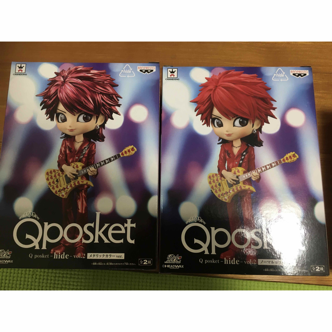 Qposket hide XJAPAN フィギュア ヒデ ４個セット