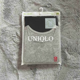 ユニクロ(UNIQLO)のUNIQLO80cmコットンインナーT(肌着/下着)