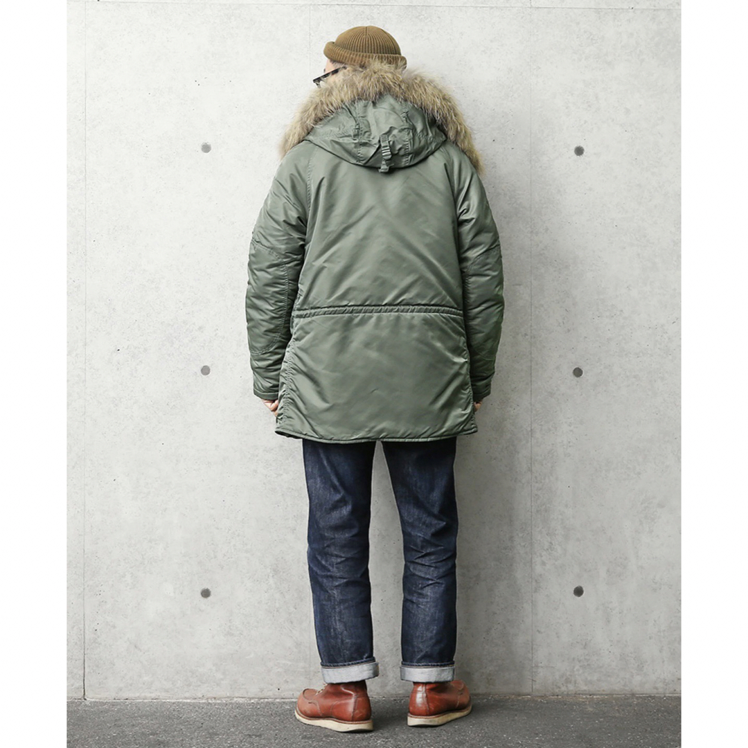 WAIPER スリムタイプ N3B N-3B PARKA(XL)LL N3-B