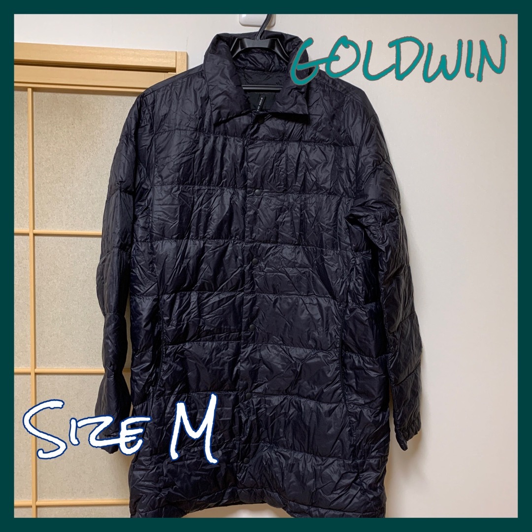 GOLDWIN(ゴールドウィン)の【美品】ゴールドウィン　ダウンコート　ブラック　M メンズのジャケット/アウター(ダウンジャケット)の商品写真