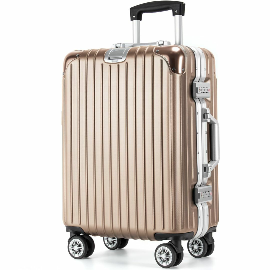 高品質　スーツケース キャリーケース  S白　M黒　セット
