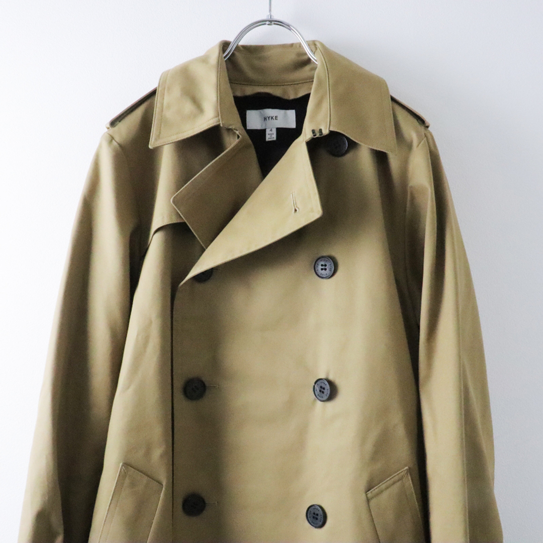 HYKE - 美品 ハイク HYKE TRENCH COAT REGULAR FIT トレンチコート