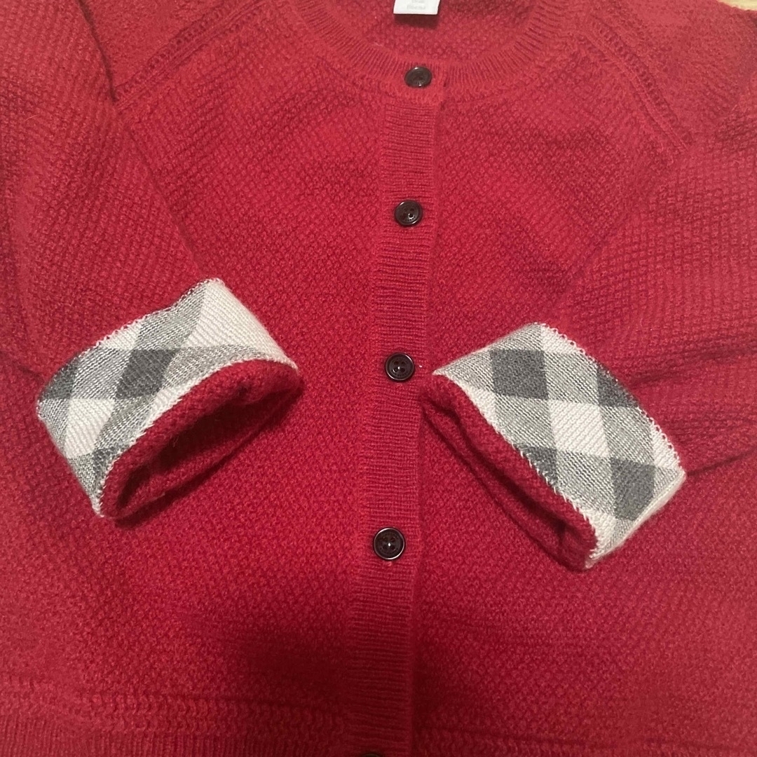 BURBERRY(バーバリー)のBurberry  バーバリー　チルドレン　カーディガン　18M　ウール　 キッズ/ベビー/マタニティのベビー服(~85cm)(カーディガン/ボレロ)の商品写真