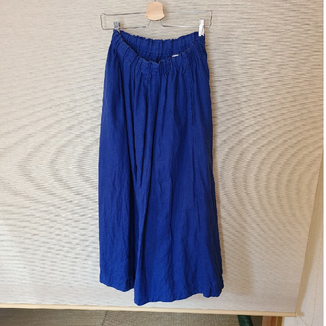 イチアンティークス　リネンガウチョパンツ レディースのスカート(ロングスカート)の商品写真