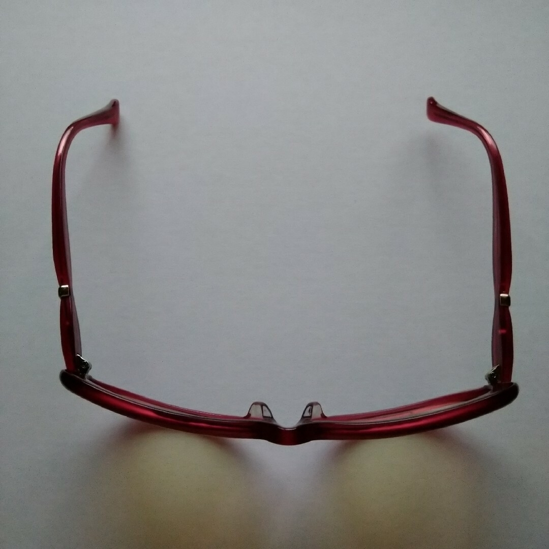 Sybilla(シビラ)のサングラス　Sybilla　赤　中古　ケースなし レディースのファッション小物(サングラス/メガネ)の商品写真