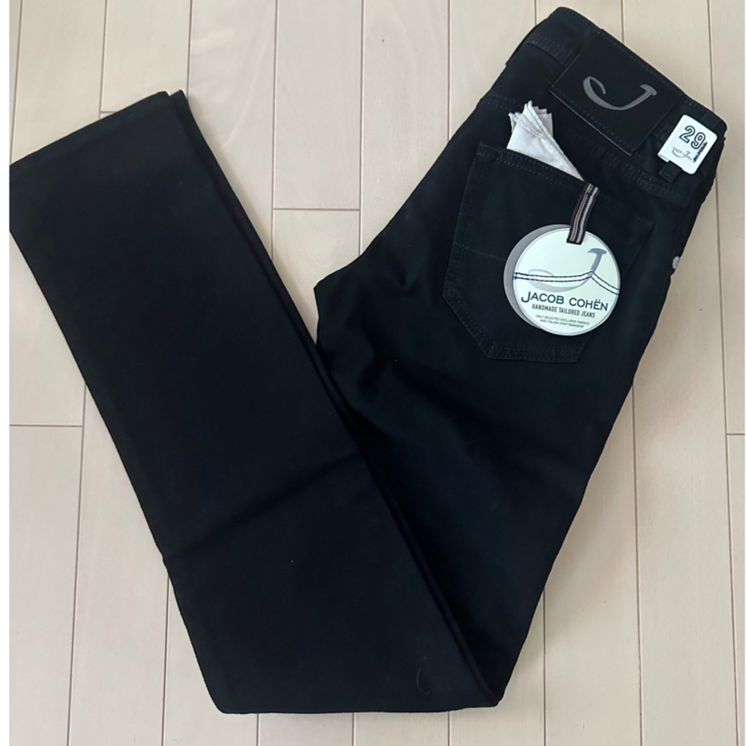 新品 ヤコブコーエンPW622 COMFORT 0733 ブラック-