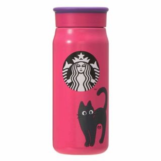 スターバックス(Starbucks)の【新品未使用】ハロウィン2023ステンレスボトルキャット355ml(タンブラー)