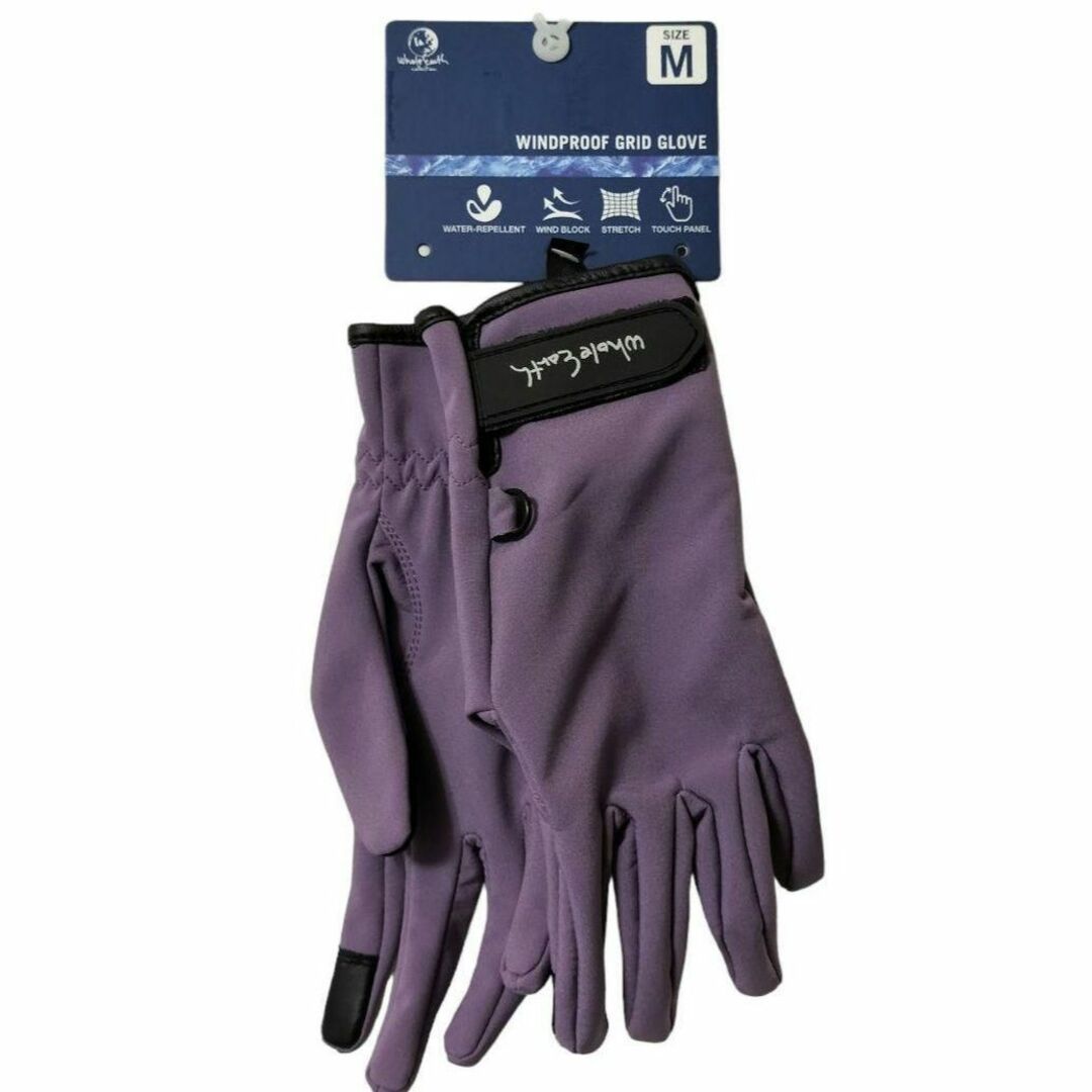 【新品】Whole Earth WINDPROOF GLOVE M ラズベリー | フリマアプリ ラクマ