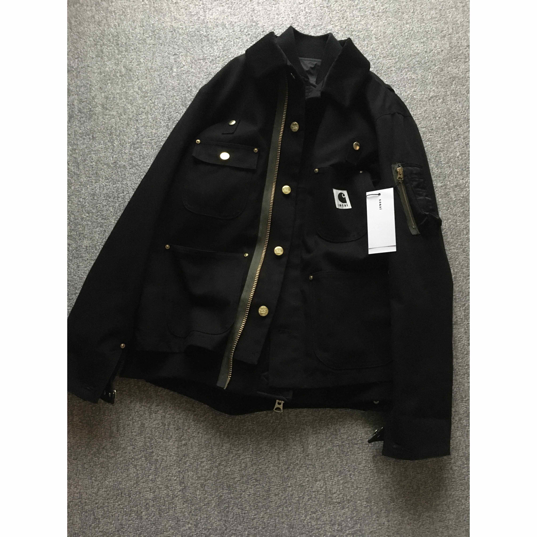 sacai × Carhartt WIP Canvas MA-1 Jacket